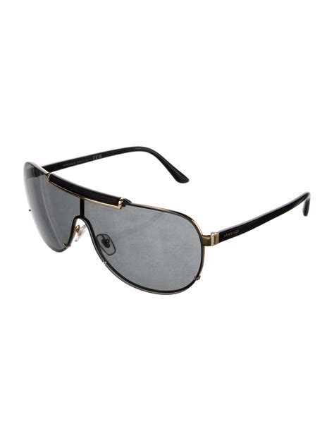 gianni versace shield|Gianni Versace Shield Tinted Sunglasses .